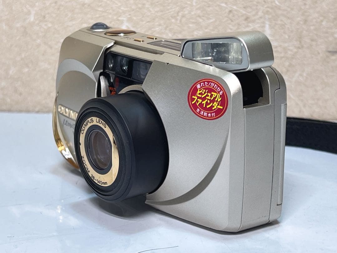 OLYMPUS μ mju Zoom140 VF フィルムカメラ 【中古】