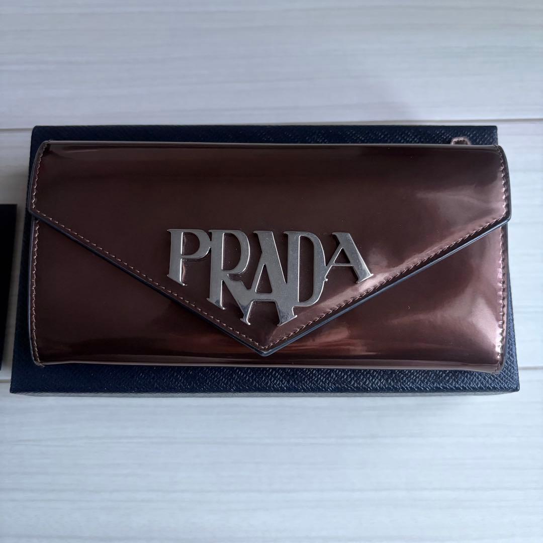 PRADA 長財布 レザー 1MH037 2B07 F0770