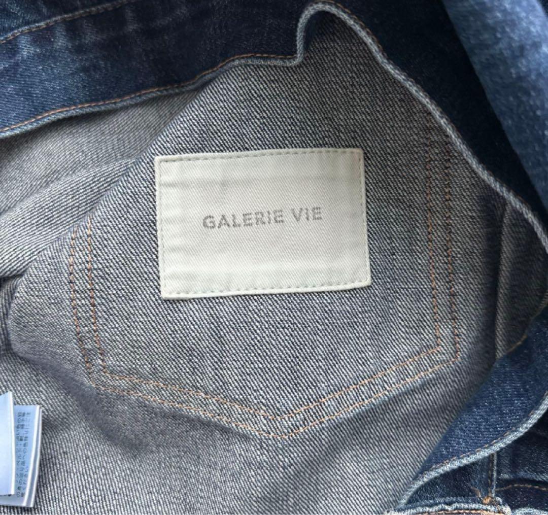 GALERIE VIE　リユースシーアイランドコットン デニムジャケット　S