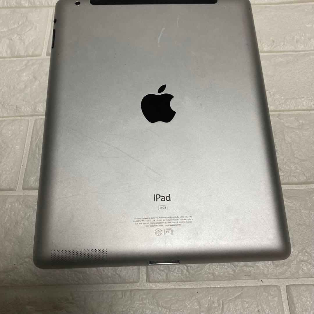 動作確認済 iPad 第2世代 Wi-Fi 16GB シルバー Apple