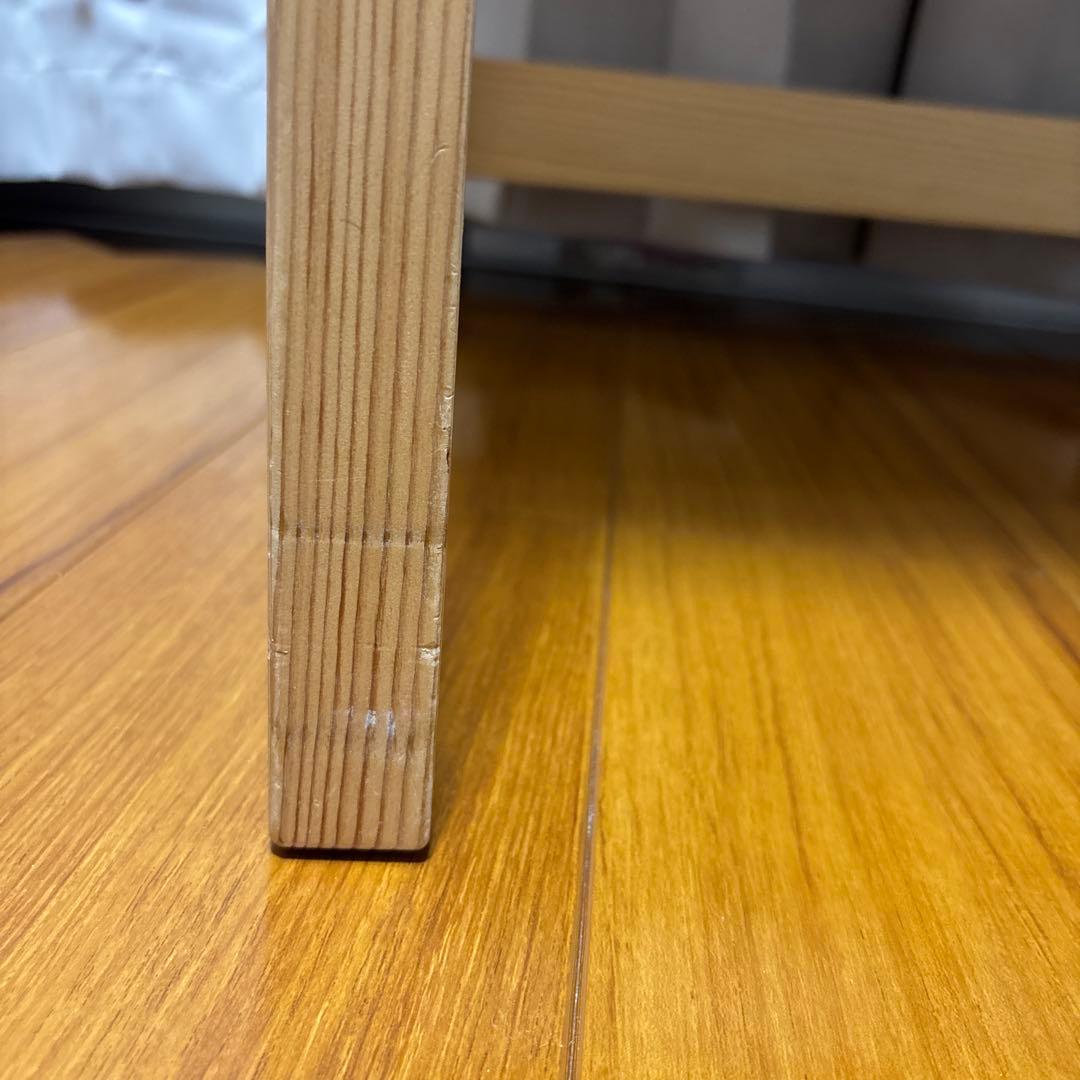 無印良品　パイン材デスク　幅８６ｃｍ