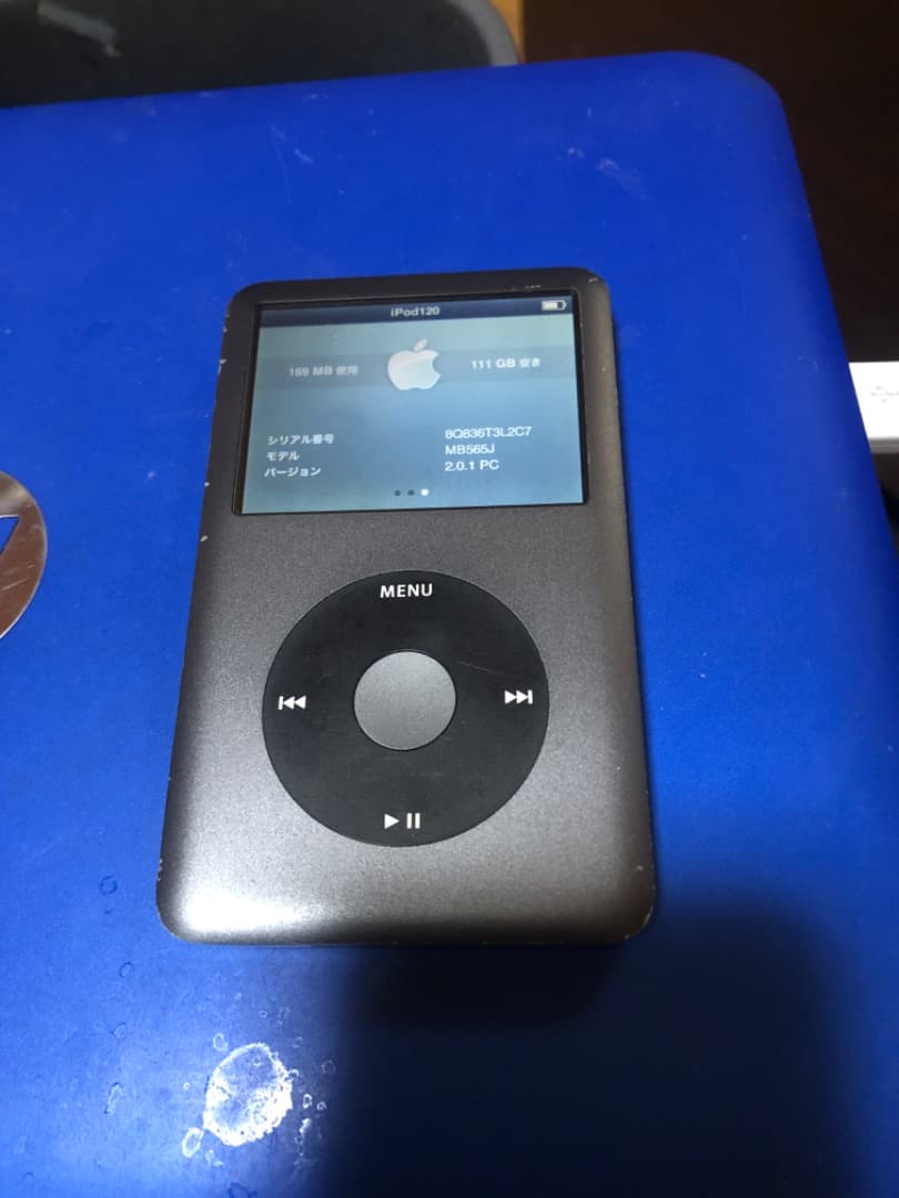 iPod Classic 第6世代120GB　電池新品