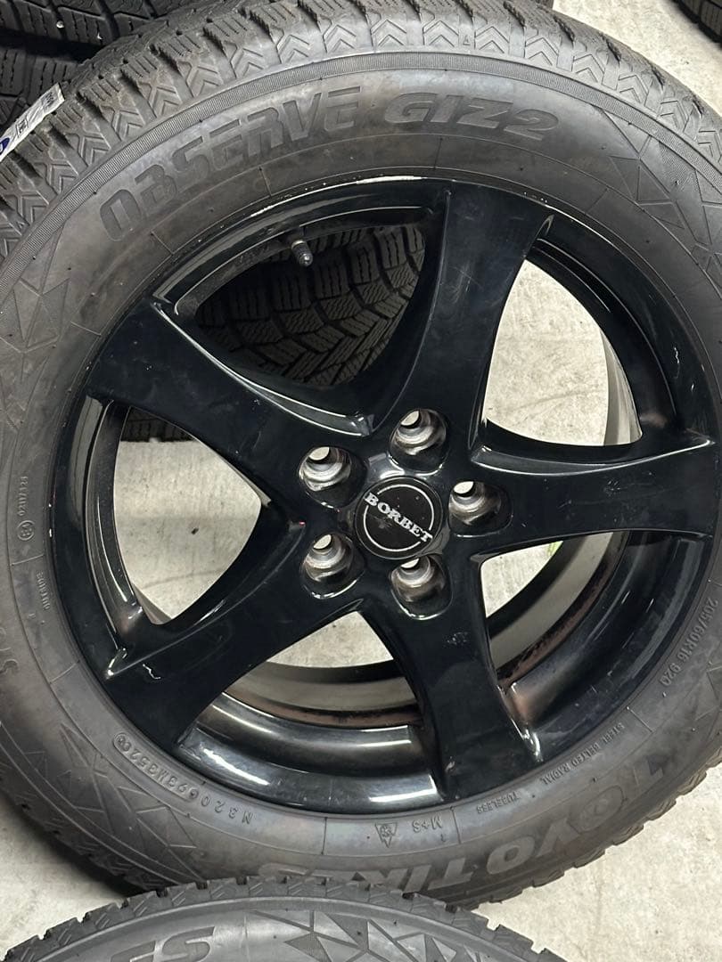 ボルボ トーヨー OBSERVE 205/60R16 ＋ BORBET