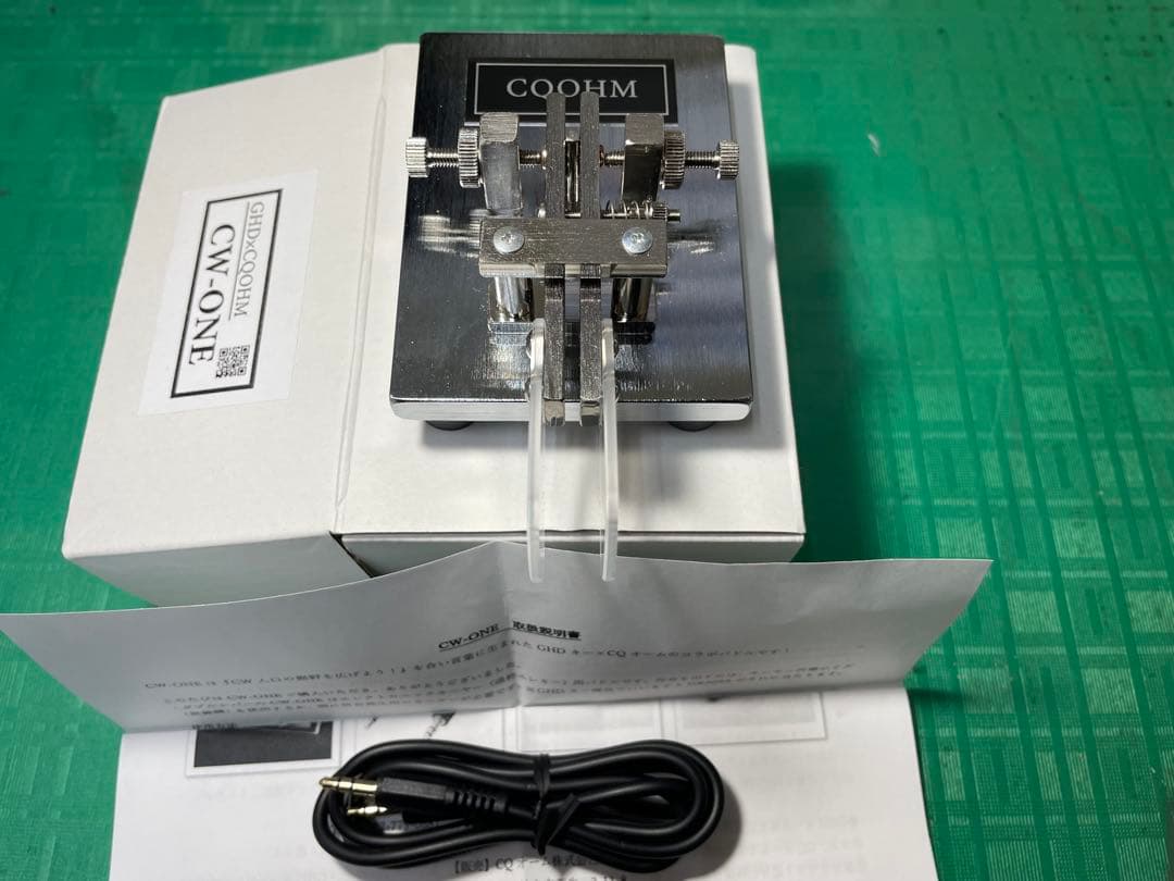 CQOHM CW-ONE モールス信号送信機
