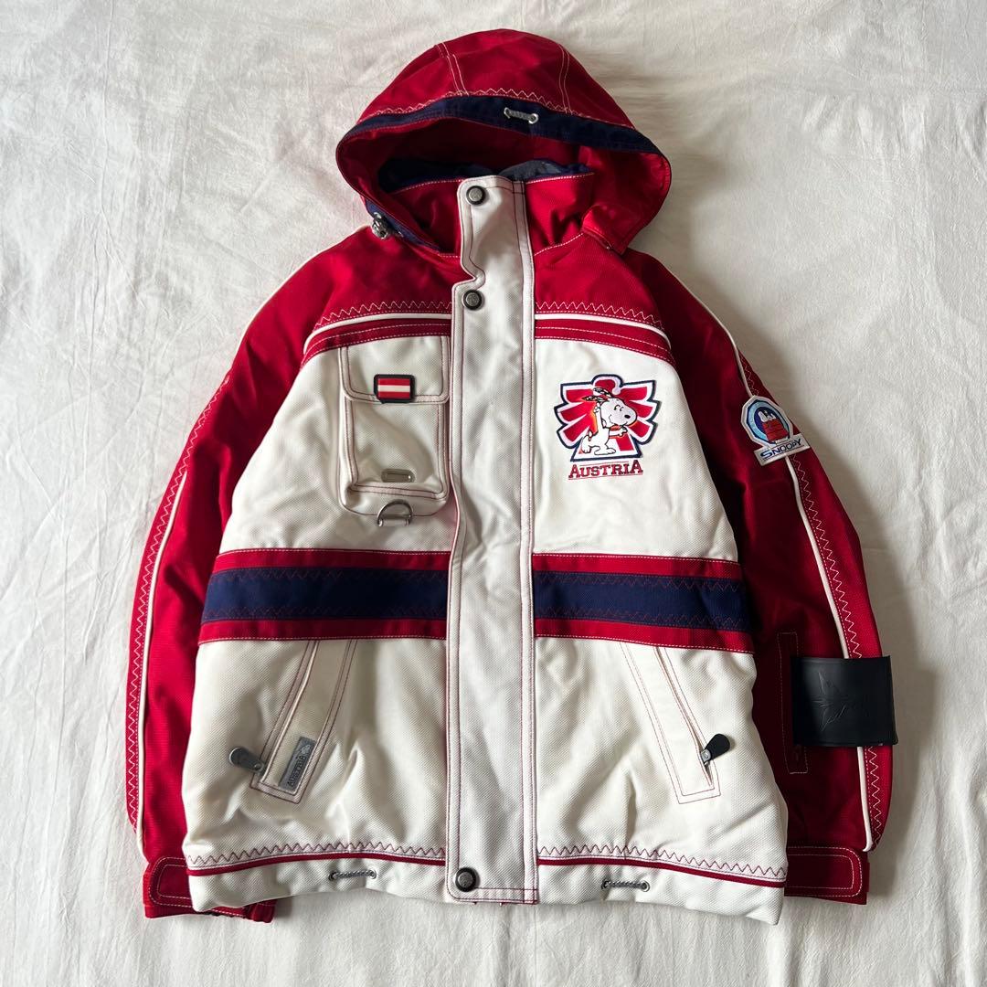 【希少】SNOOPY オーストリア代表モデル スキーウェア アシックス 日本製