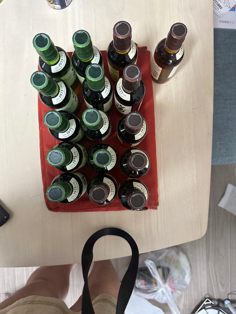 ミニボトル山崎180ml7本&白州180ml 9本セット