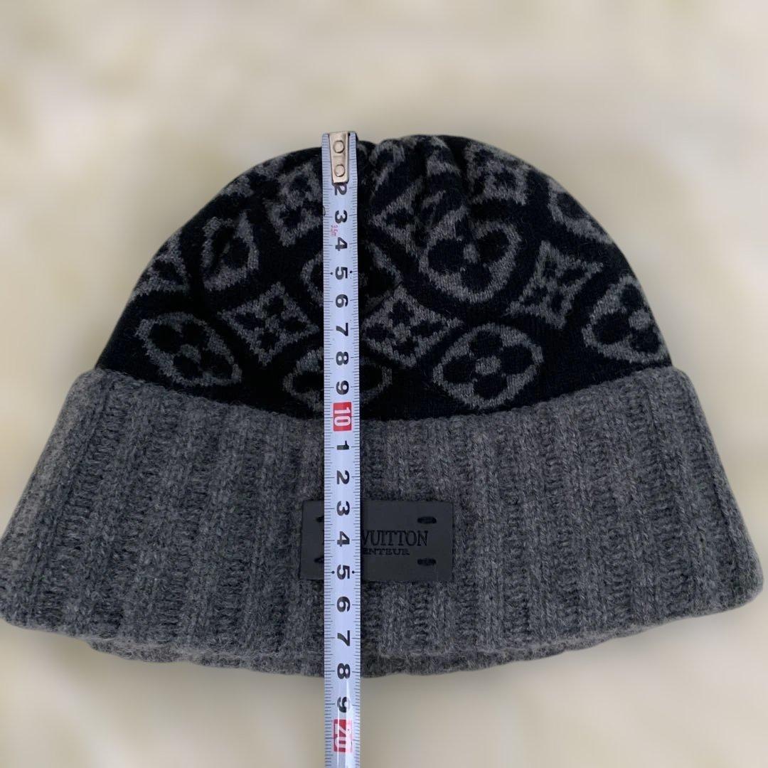 ルイヴィトンニット帽メンズレディースカシミア100%モノグラム