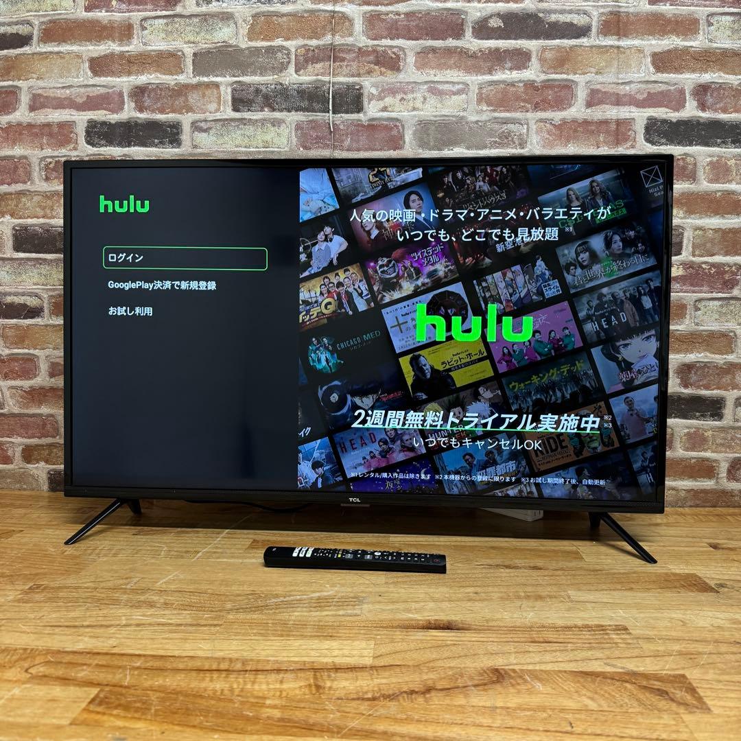 TCL 40V型 液晶テレビ スマートテレビ 40S515 ネット動画アプリ搭載