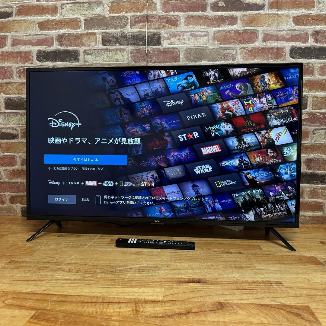 TCL 40V型 液晶テレビ スマートテレビ 40S515 ネット動画アプリ搭載