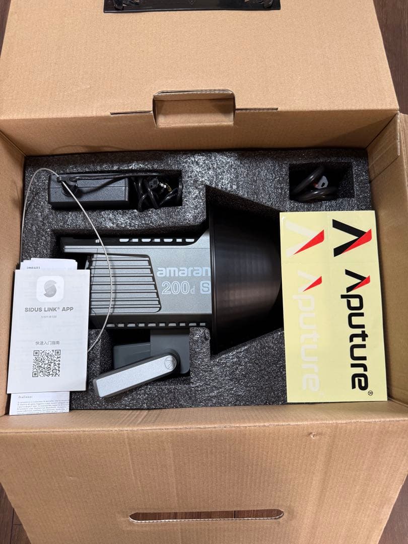 【ほぼ新品】Aputure Amaran 200d S 撮影ライトセット