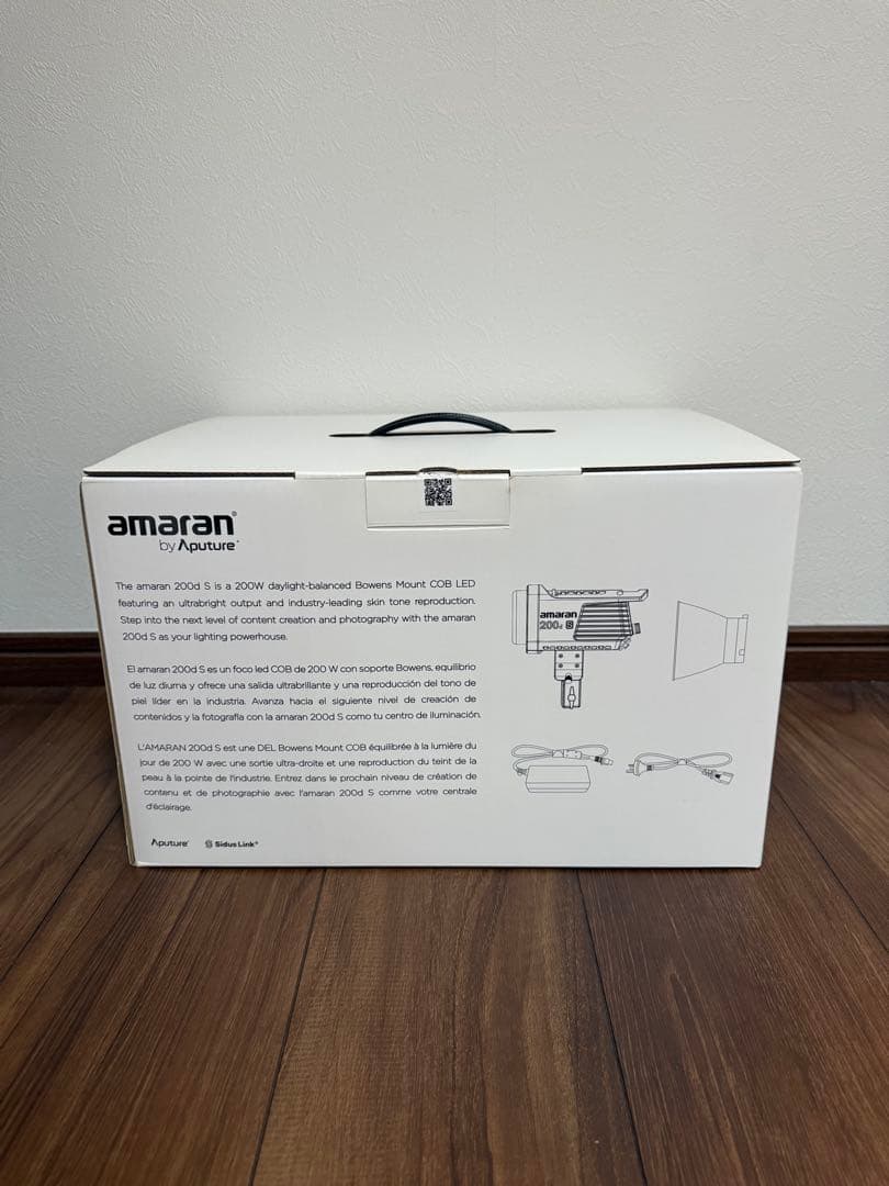 【ほぼ新品】Aputure Amaran 200d S 撮影ライトセット