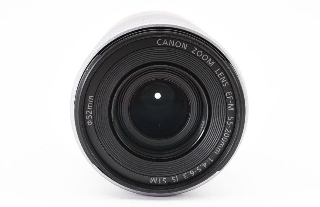 1月25日限定♪Canon EF-M 55-200mm IS STM シルバー