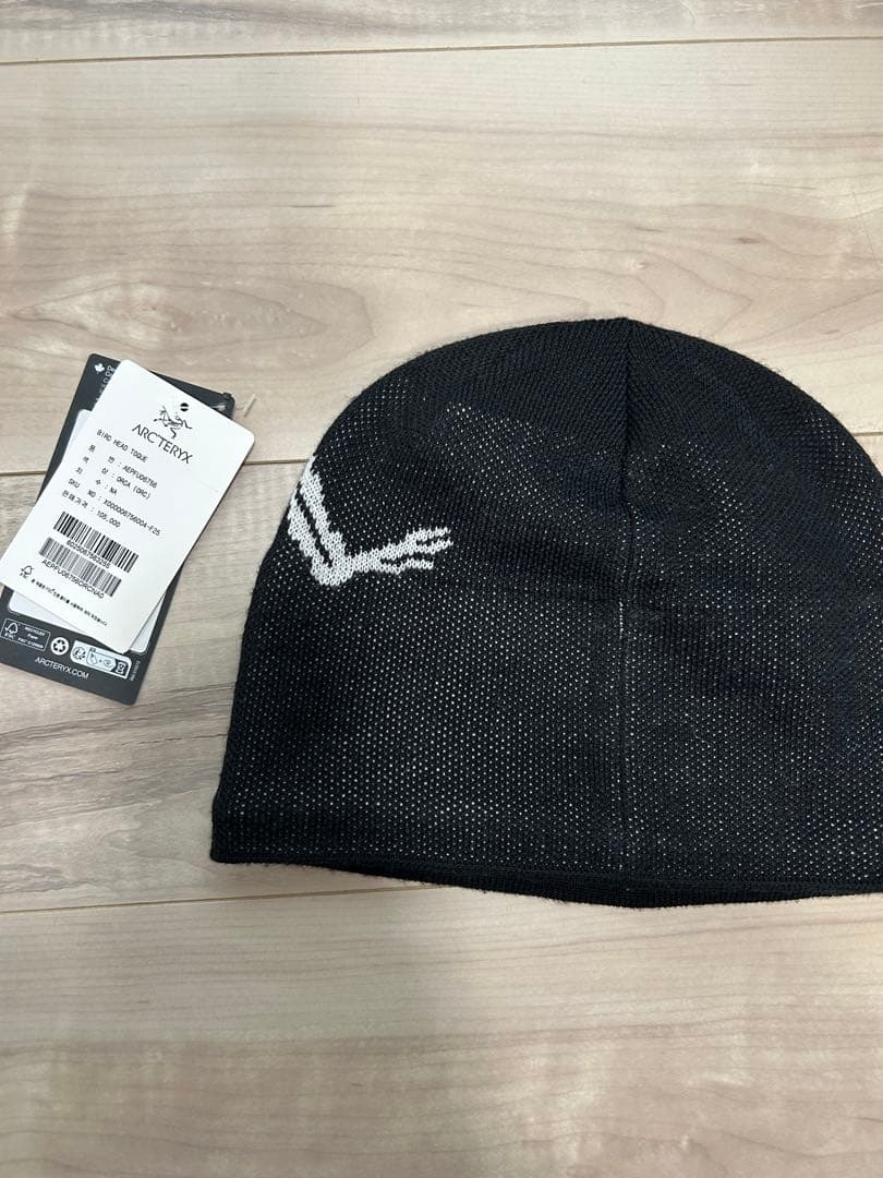 Arcteryx bird head バードヘッドトーク ブラック ビーニー