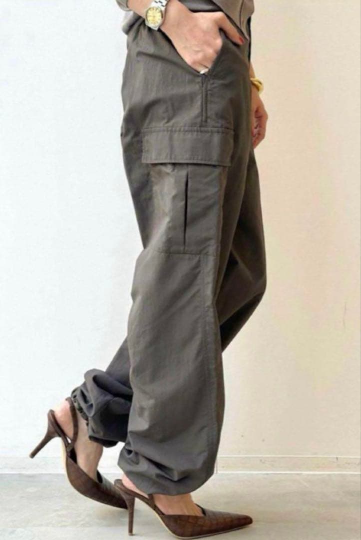 ++ L'Appartement×Americana ナイロンカーゴパンツ ++