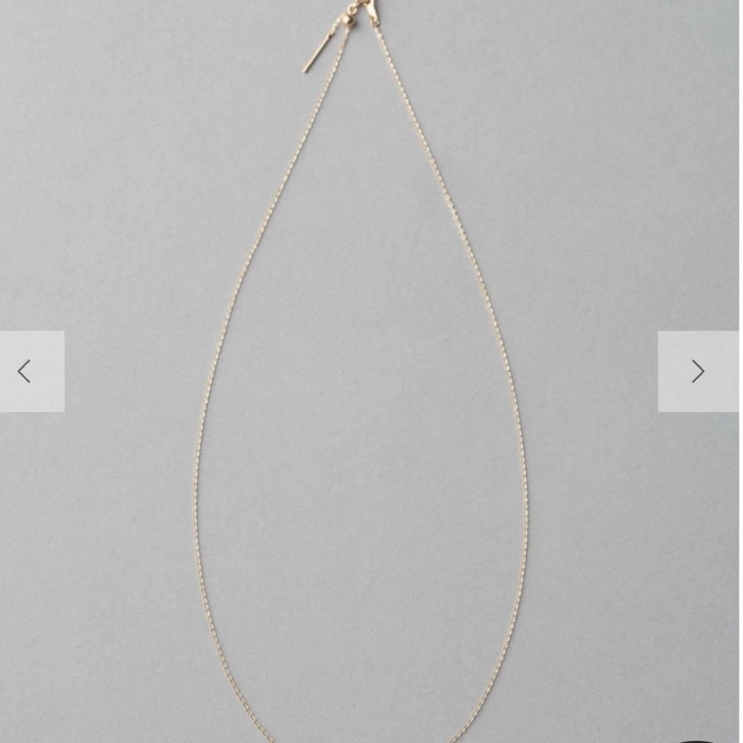 ete K18YG ミラーカットチェーン ネックレス 美品