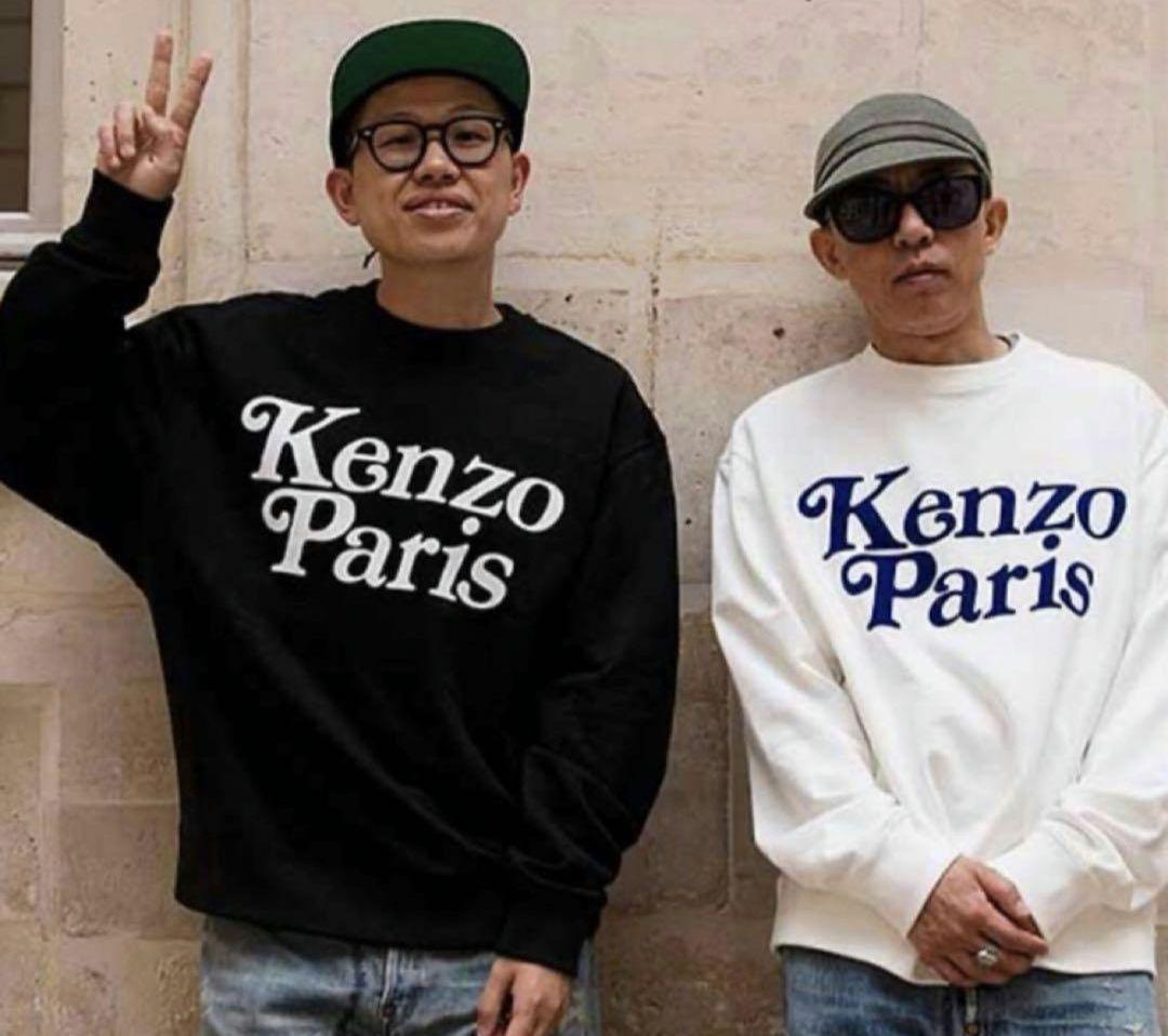 【新品】Kenzo x Verdy フロックロゴ スウェットシャツ ブラック