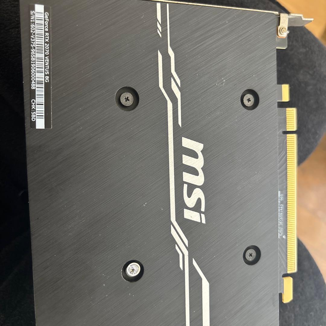 K*事様 rtx2070+DDR4メモリ8G ジャンク