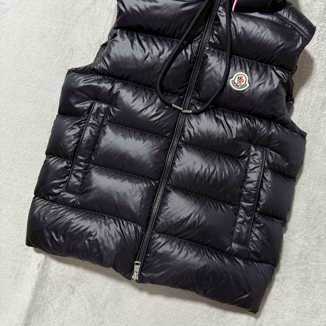 モンクレール LUIRO GILET ルイロ ジレ ダウンベスト 23年製 黒