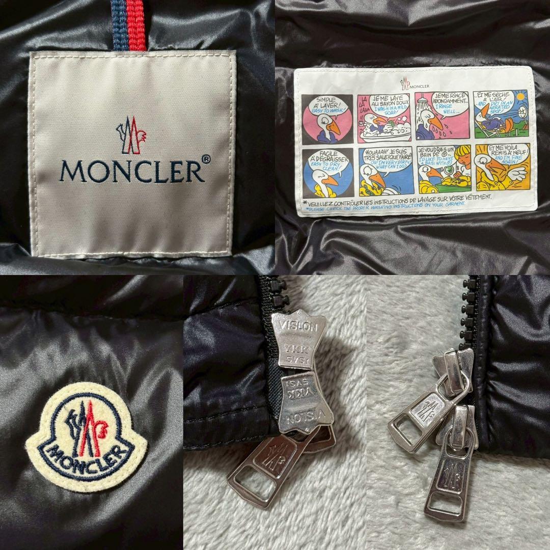 モンクレール LUIRO GILET ルイロ ジレ ダウンベスト 23年製 黒