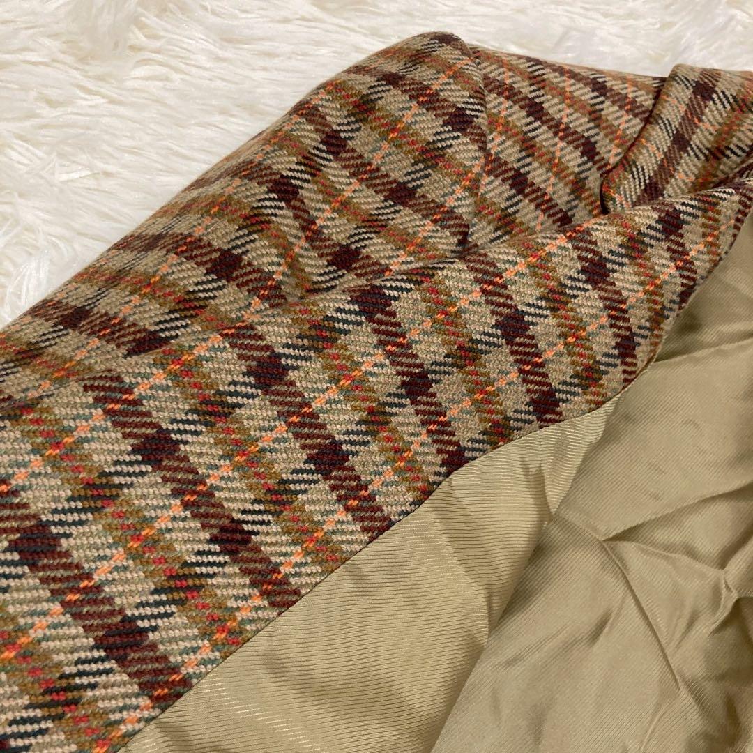 Burberrys チェック柄ジャケット ブラウン 9号 キレイめ オシャレ