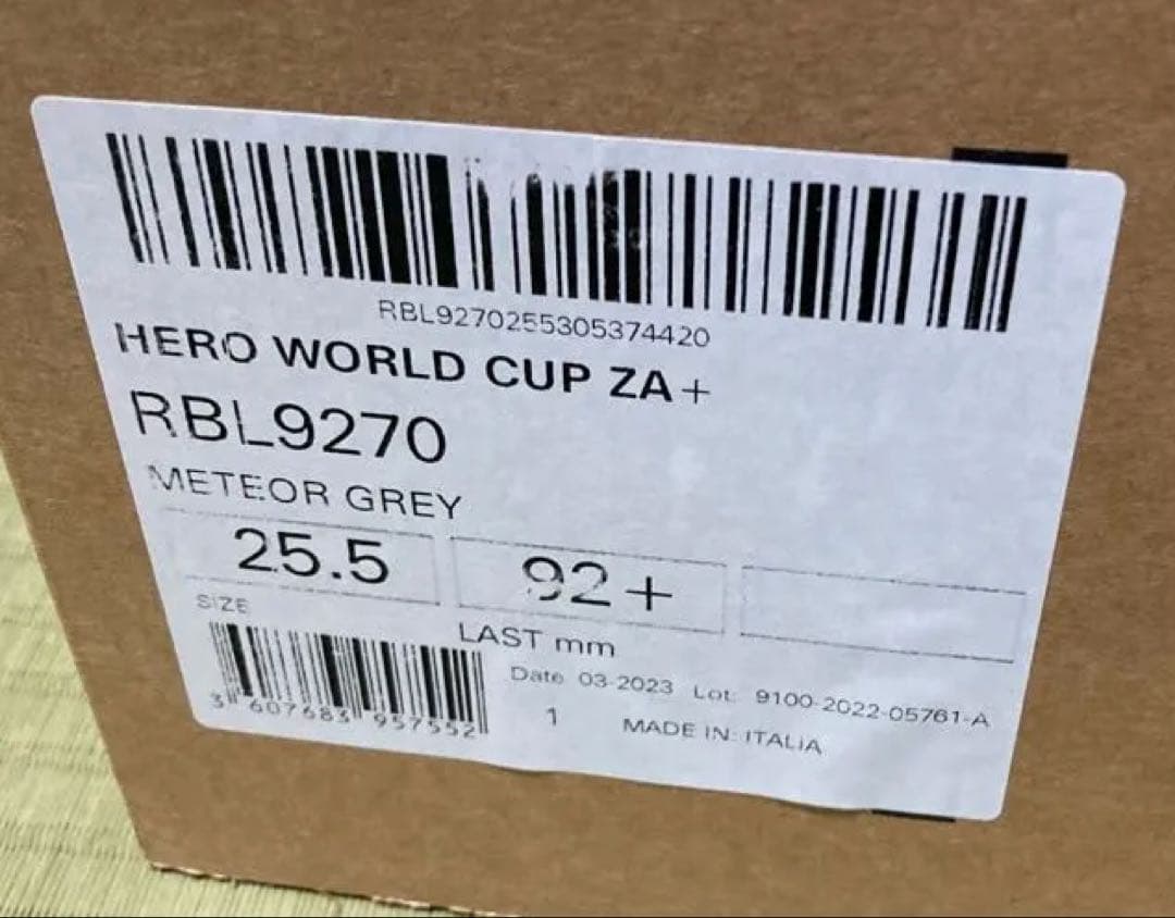 23/24 新品　ロシニョール　HERO WORDCUP ZA+ 25.5㎝