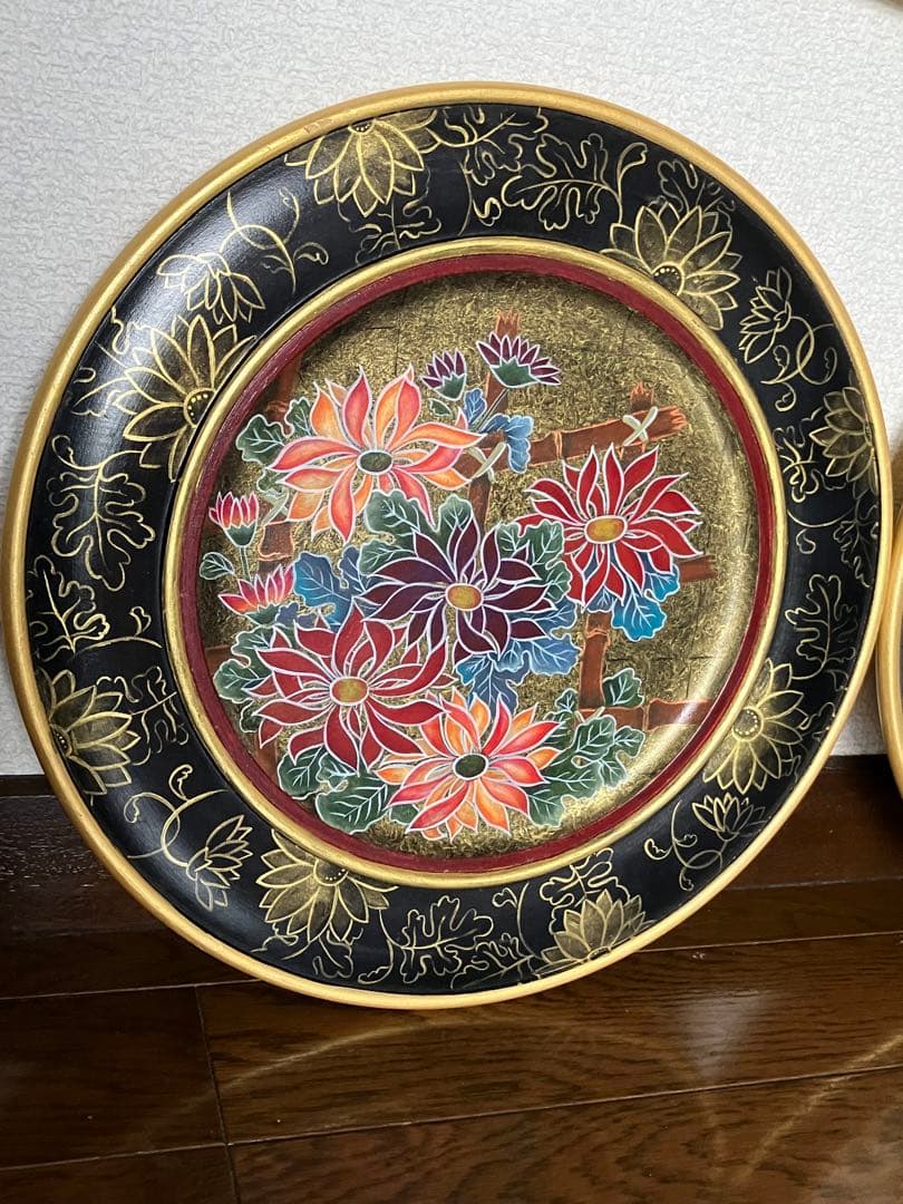 トールペイント　ハンドメイド　和風