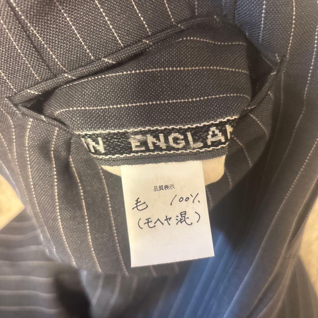 r*t様 NEAT ストライプ スラックス ダークグレー45