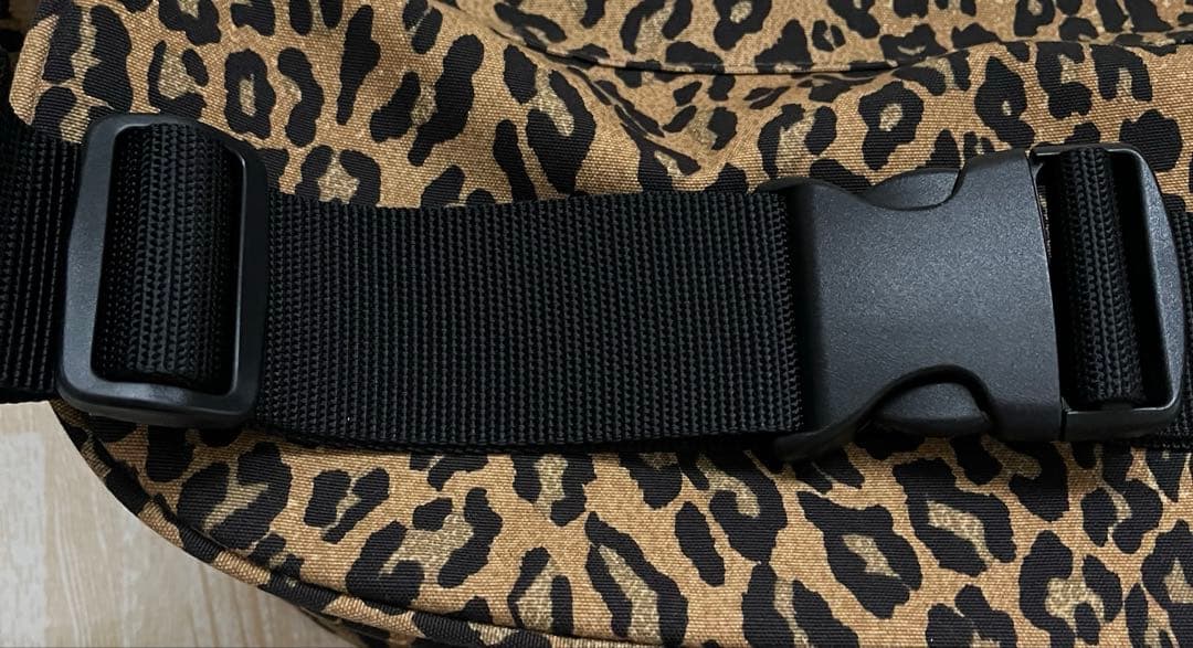 ぬぷす　美品　ノースフェイスパープルレーベル　レオパード　バッグ