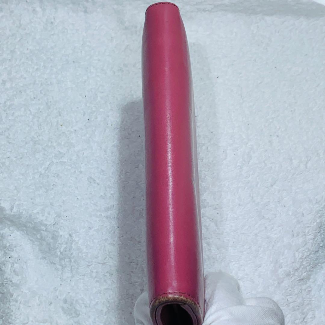 ⭐️GUCCI　グッチ　L字長財布 レザー ピンク 332747 525040