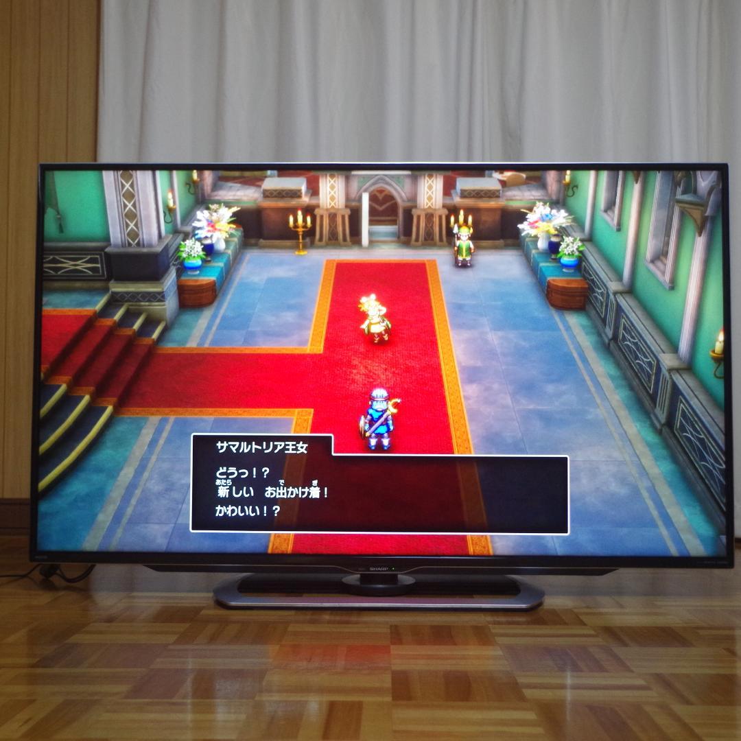 シャープ！高画質！4K HDR対応液晶テレビ LC-55US40 2番組同時録画