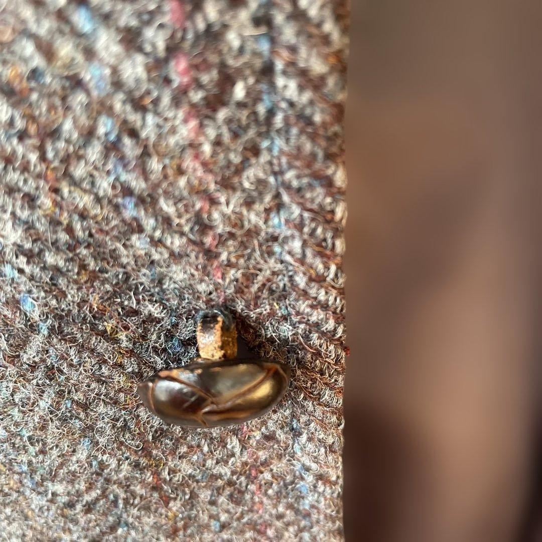 【Fox FIRE製】Harris Tweed テーラードジャケット 肘当て付き