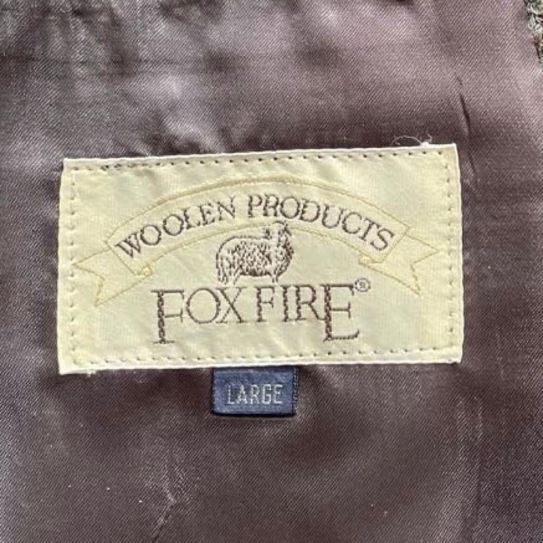 【Fox FIRE製】Harris Tweed テーラードジャケット 肘当て付き