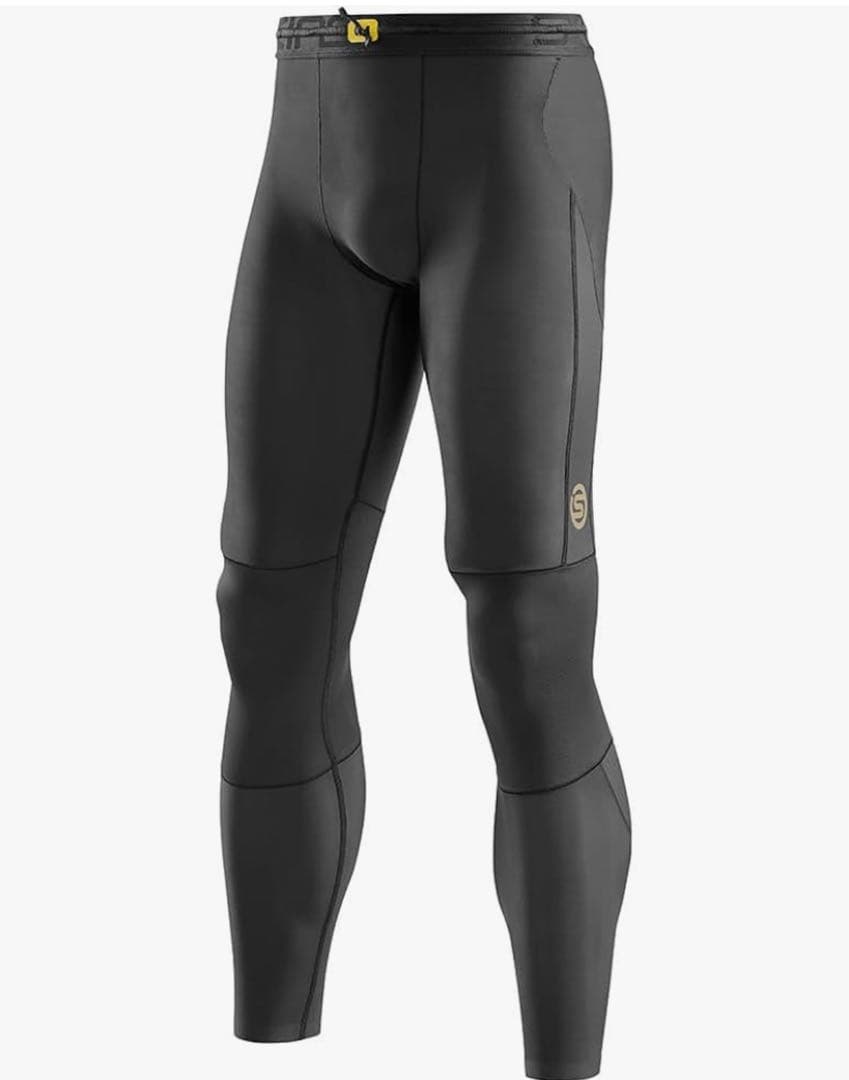 SKINS（スキンズ）SERIES-5 メンズ ロングタイツ ブラックLサイズ