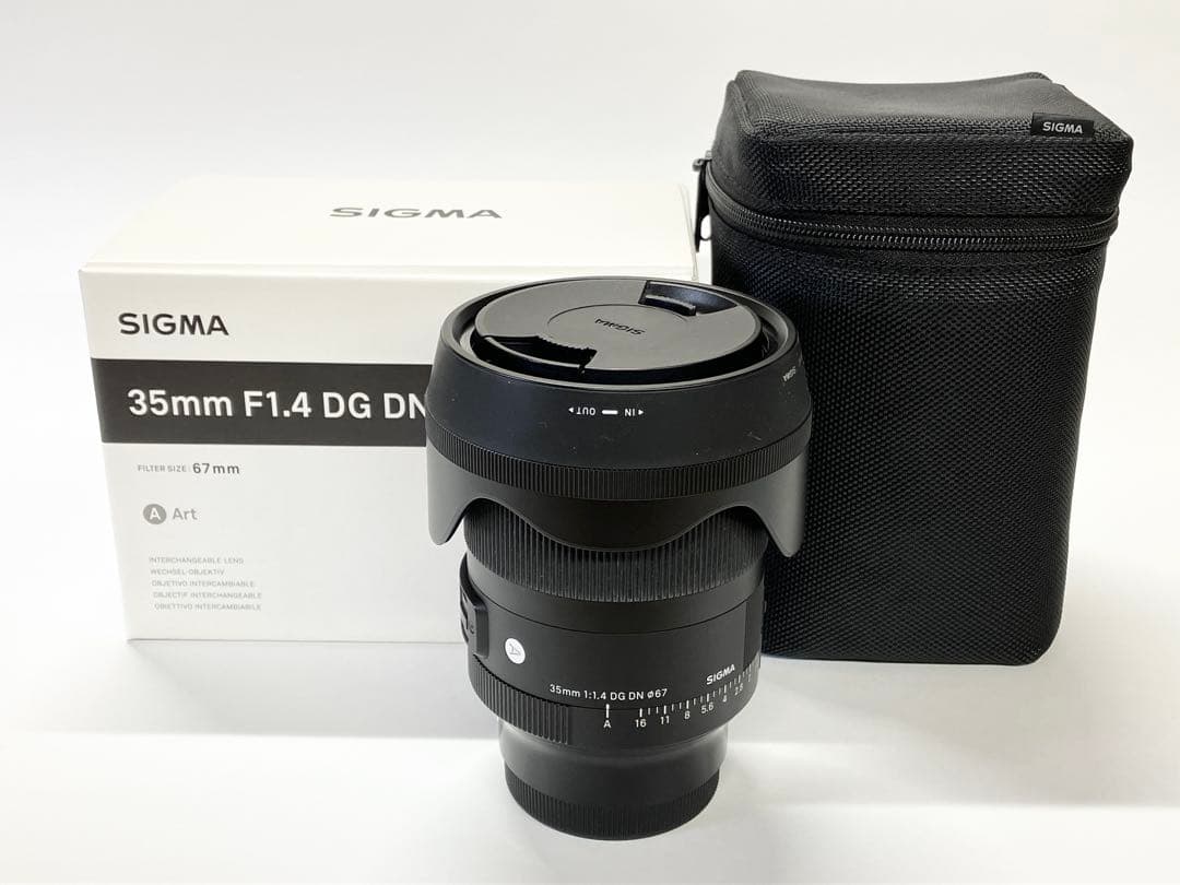 【極美品】ART SIGMA 35mm F1.4 DG DN レンズ ソニーE