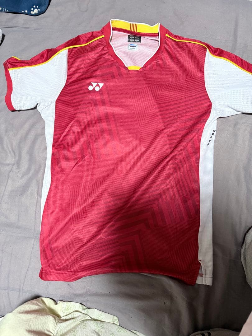 YONEX ウェア レッド XO