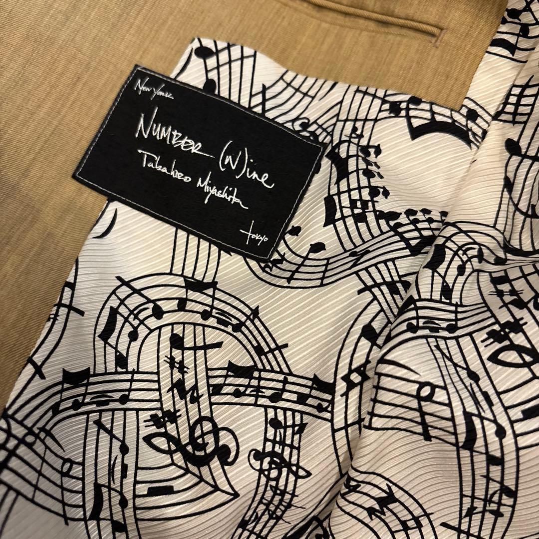 NUMBER (N)INE 宮下貴裕 2007 音符 ジャケット サイズ2