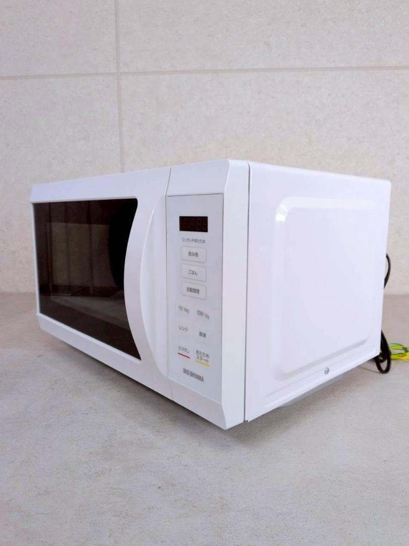 2023年製 IRIS OHYAMA 電子レンジ IMB-F186-W ホワイト