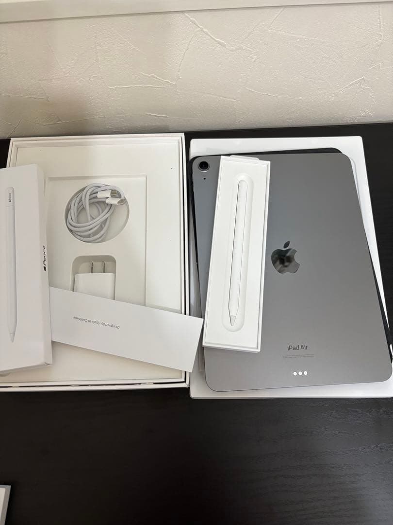 [美品] iPad Air M2 + Appleペンシル + ケース付き