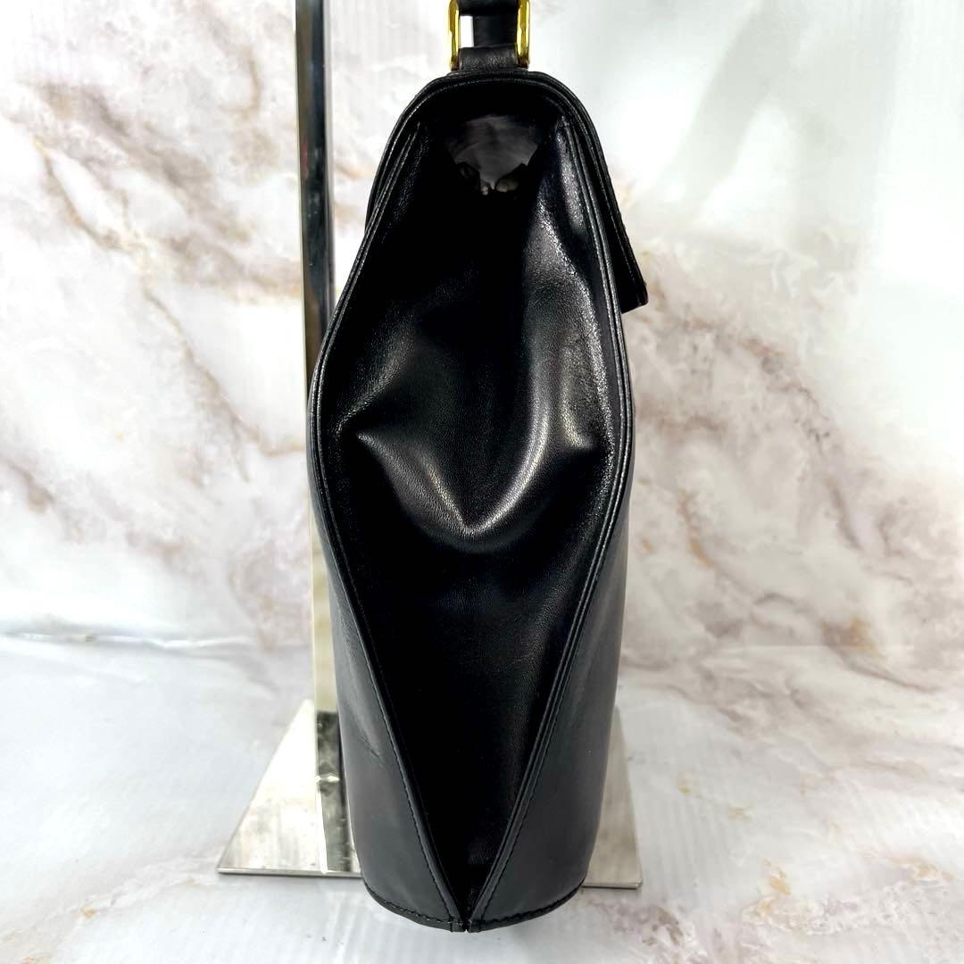 【美品】GIVENCHY フォーマルバッグ 4Gロゴ 冠婚葬祭 レザー ブラック