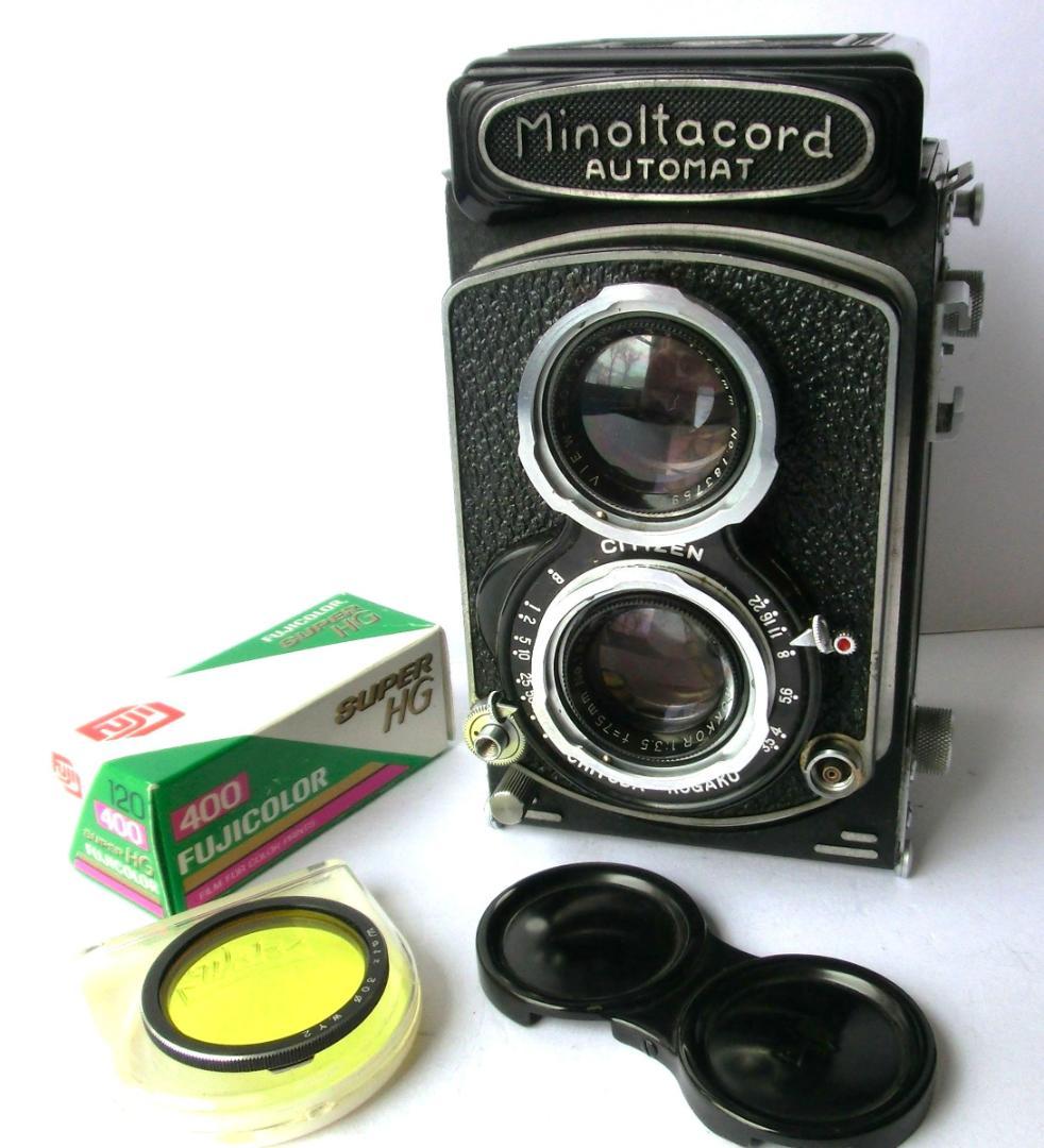 ミノルタ Minolta cord AUTOMAT 二眼レフカメラ