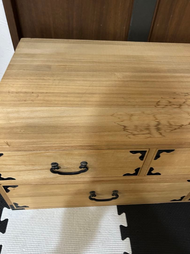 桐たんす　箪笥　2段　和服　着物　押入れ収納