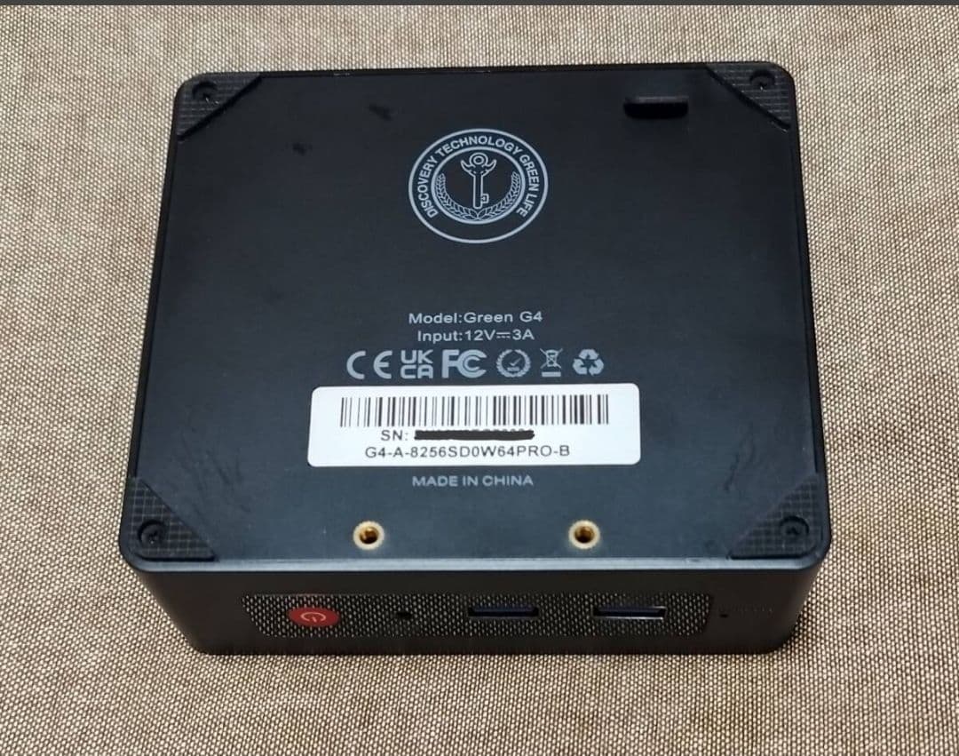 デスクトップPC TRIGKEY GreenG4 N95/8GB/256ミニ小型