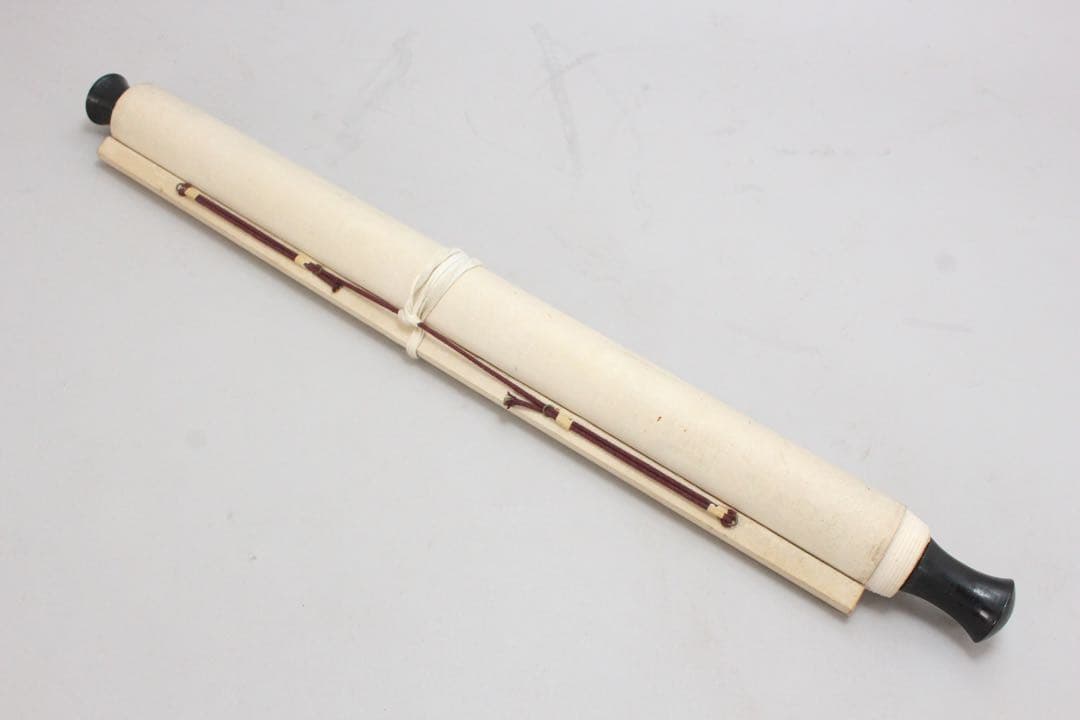 No5398 掛軸　陳其中　葡萄小禽図　紙本　中国画　水墨画　古画　送料無料