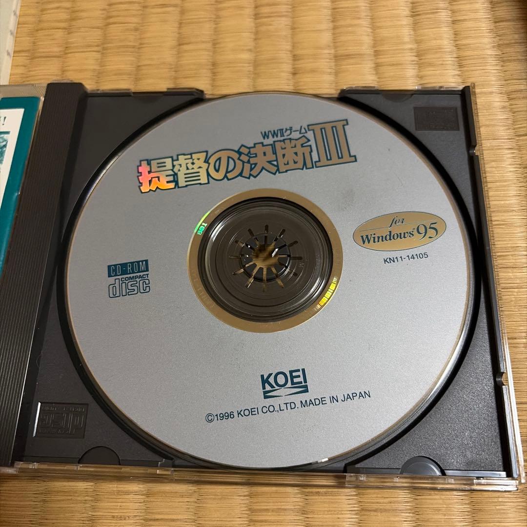 提督の決断III & パワーアップキット　PCゲーム　CD-ROM