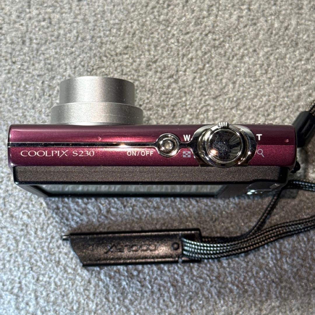 美品 Nikon coolpix S230 バッテリーx2個付き