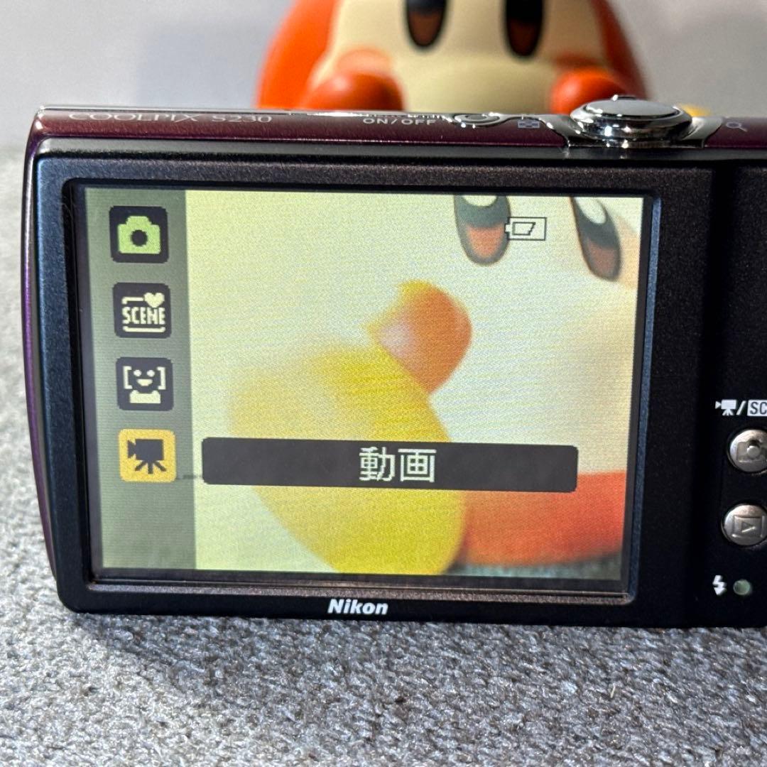 美品 Nikon coolpix S230 バッテリーx2個付き