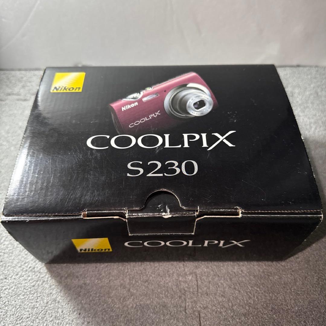 美品 Nikon coolpix S230 バッテリーx2個付き