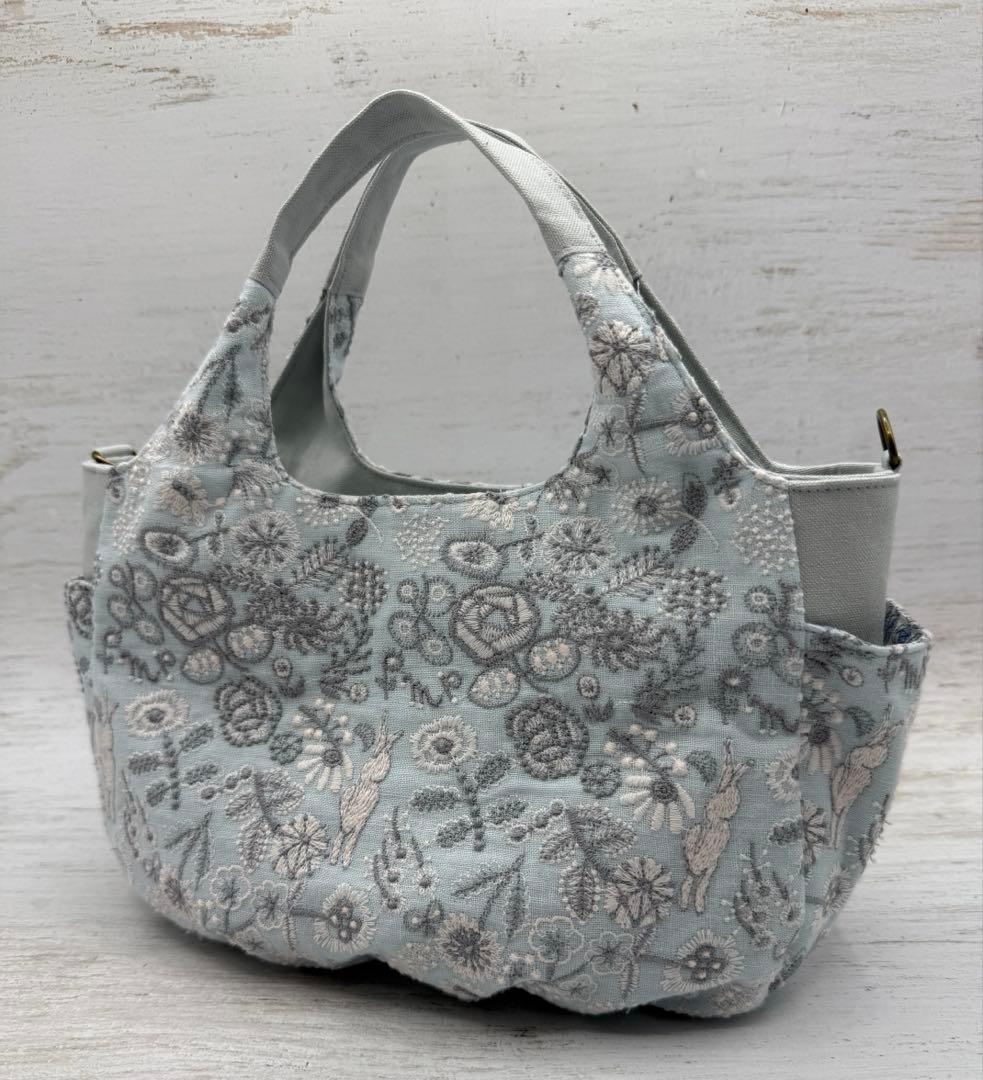 ミナペルホネン celebrate ハンドメイドバッグ 821