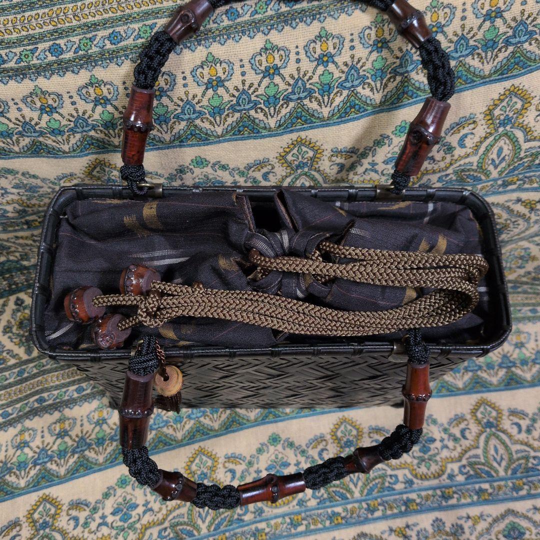 NoriP　公長斎小菅　竹公長　かごバッグ