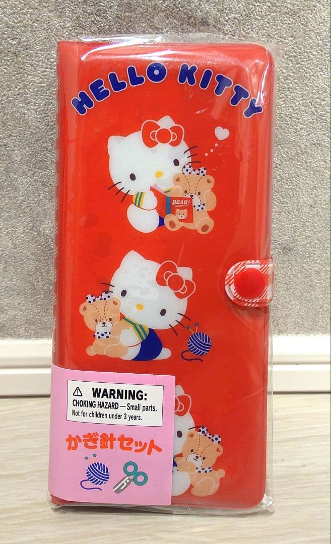 さんりお手芸部　ハローキティ かぎ針セット　&　ハローキティ 手芸用バッグ